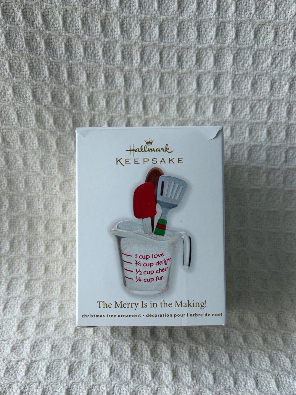 Hallmark Keepsake The Merry Is in the Making' 2012  Christmas Ornament